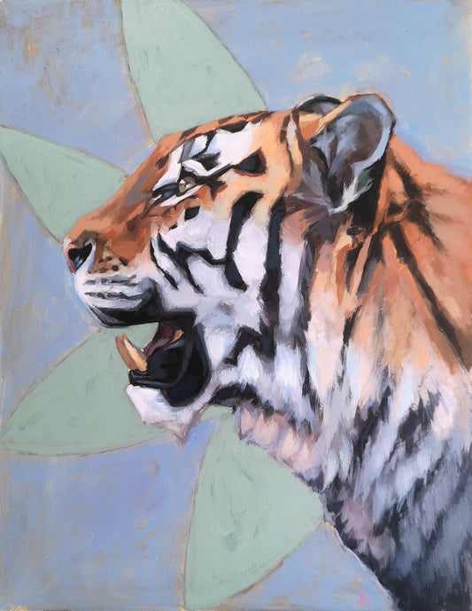 Original Acrylic Painting - 'Khan'