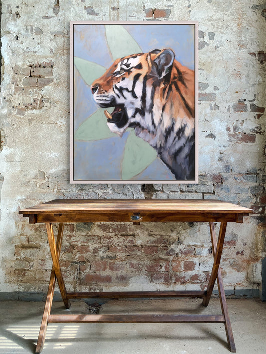 Original Acrylic Painting - 'Khan'