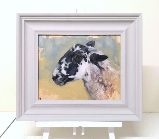 Scottish Mule Sheep - Original Oil Painting