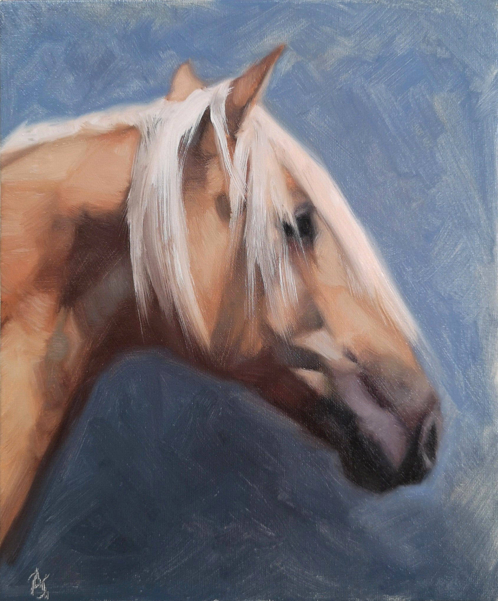 Horse on sale painting images