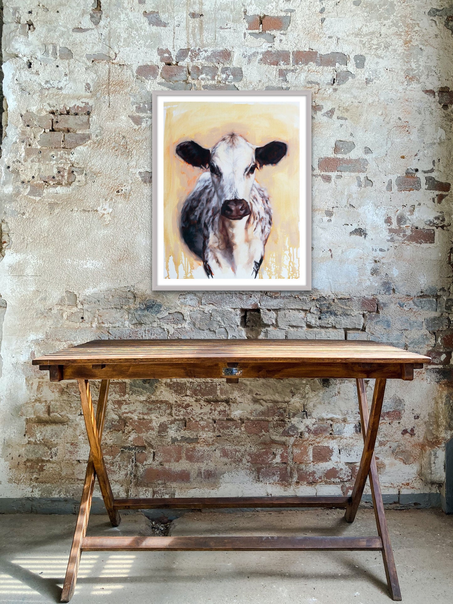 'Speckle Park' Cow - 11" x 14" Giclee Print