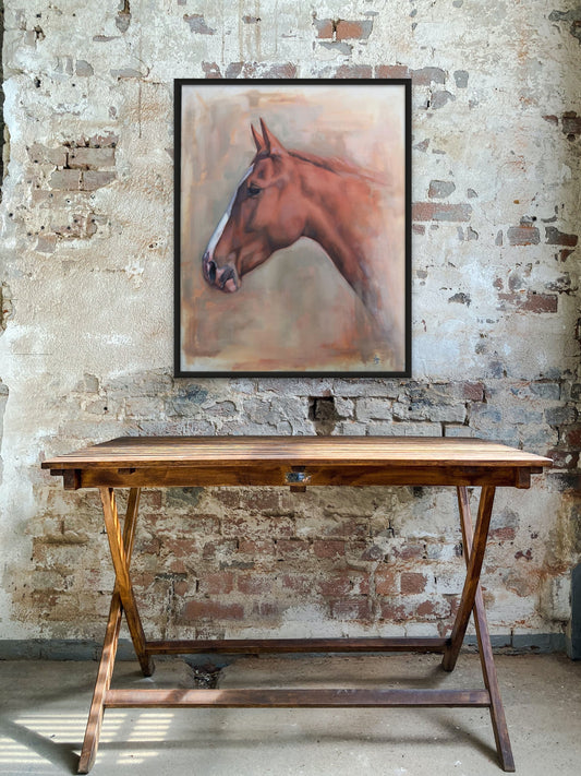 'Chestnut Horse'- Original Oil Painting