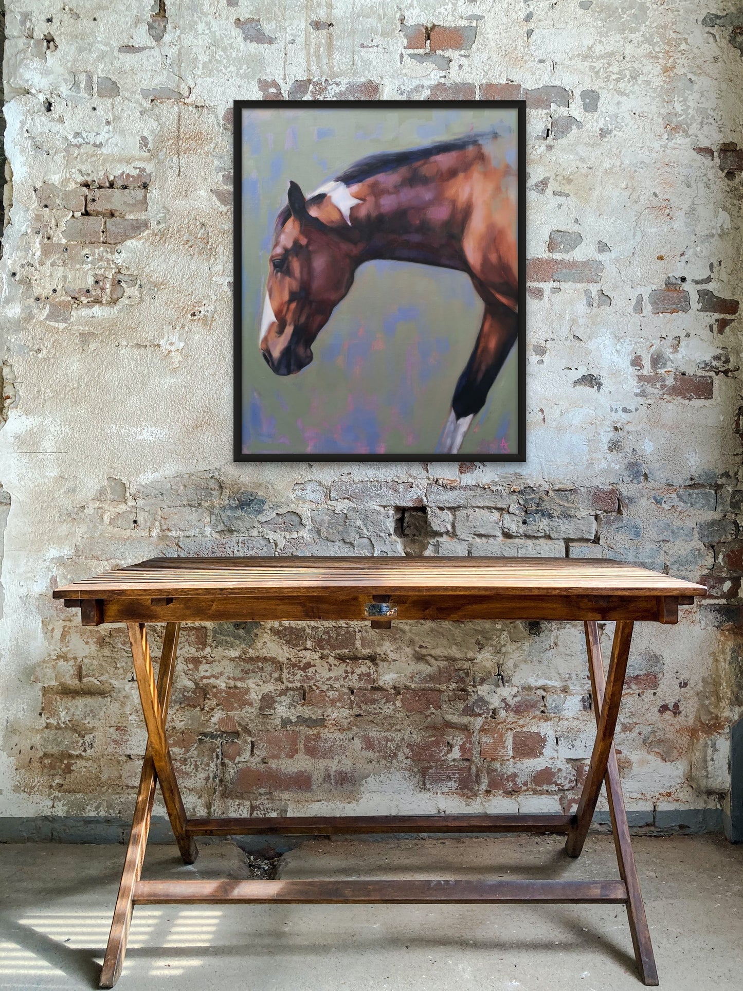 'Coloured Horse'- Original Oil Painting
